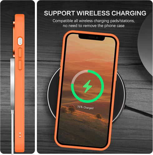 BENTOBEN for iPhone 12 Pro Max Magnetic Case, iPhone 12 Pro Max Phone Case Compatible with MagSafe, Translucent Matte Shockproof Anti-Fingerprint ...