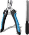 Dog & Cat Nail Clippers, Pet Nail Clipper and Trimmer with Safety Guard to Prevent Over Cutting, Grooming Razor Sharp Blades with Nail File for Sm...