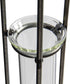 Creative Co-Op Small Hanging Metal & Glass Test Tube Vase...