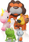 Mold Free Bath Toys for Babies and Toddlers, Animal No Hole Bath Toys, No Mold for Tub,Beach,Pool, BPA-Free, Dishwasher-Safe, Infant Bath Toys No ...