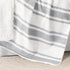 Lush Decor Baby Farmhouse Stripe Soft Sherpa Baby Blanket, 30" W x 40" L, Gray - Plush Striped Reversible Fleece Blanket for Baby or Toddler - Gen...