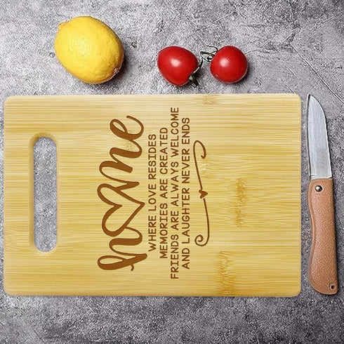 Cute Cutting Boards for Kitchen,Mom Bamboo Cutting Board,Wood Cutting Board,Wedding Kitchen Gift,Wooden Charcuterie Boards,Gifts for Friends 10.6 ...