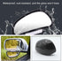 Blind Spot Mirror, Car Rear View Mirrors, Universal Car Auxiliary Mirror, HD True Glass, Adjustable Wide Angle Auxiliary Side Mirror, Left, 1Pcs...