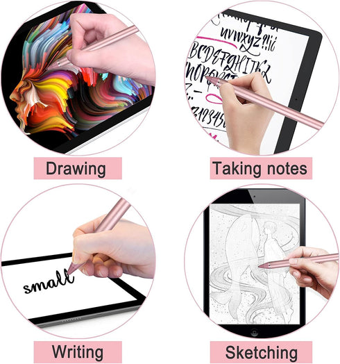 Active Stylus Pens for Touch Screens,Compatible for Apple iPhone iPad Android Phone &Tablets, for Drawing and Handwriting on Touch Screen Smartpho...