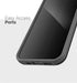 ENCASED Protective iPhone 12 Pro Max Wallet Case with Card Holder (Black)...