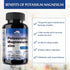 Potassium Magnesium Supplement 1000mg, Magnesium Potassium Zinc Aspartate Support Vascular, Bone, Heart, Muscle & Nerve Health, Non-GMO, Vegan, (1...