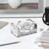 Amazing Abby - Tanya - Acrylic Tape Dispenser, Plastic Label Roll Holder, Clear Sticker Organizer, Perfect Office Desktop Storage Solution for Tap...