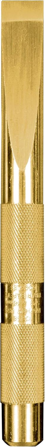Mayhew Tools 10658 Knurled Brass Scraper, 5/8" & 16mm x 6-1/2"...