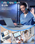 ZEXMTE 5.4 USB Bluetooth Adapter for PC, Long Range PC Bluetooth Adapter with High Gain Antenna, Wireless Bluetooth Receiver 492FT / 150M, Plug &P...