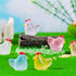30PCS Luminous Mini Resin Chicken Glow in The Dark Tiny Chicken Figurines Animals Decoration Micro Garden Landscape Aquarium Dollhouse Ornament Ac...