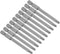 uxcell 10 Pcs 5mm PH2 Magnetic Phillips Screwdriver Bits, 1/4 Inch Hex Shank 3-inch Length S2 Power Tool...