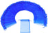 50Pcs Organza Bags 4x6 Inches, Royal Blue Sheer Drawstring Baby Shower Favor Bags Mesh Jewelry Pouches Wedding Candy Gift Bags...