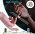 Zinc Alloy Cell Phone Ring Holder Finger Ring Stand, 360 Degree Rotation Kickstand Grip Holder (Square/Gold)......