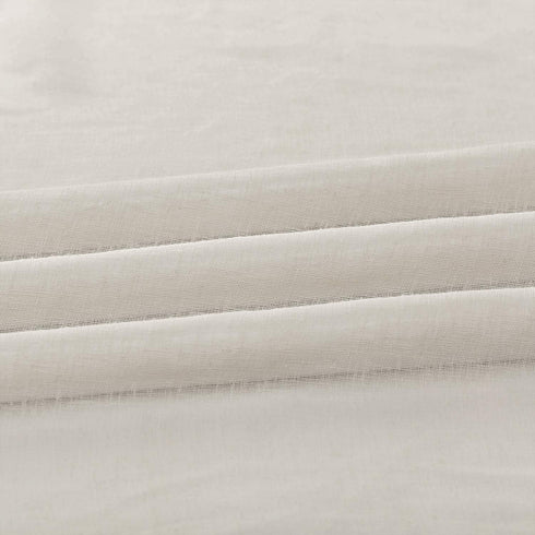 HPD Half Price Drapes Linen Sheer Curtains 84 Inches Long Linen Curtain for Bedroom & Living Room (1 Panel), 50W x 84L, Gardenia...
