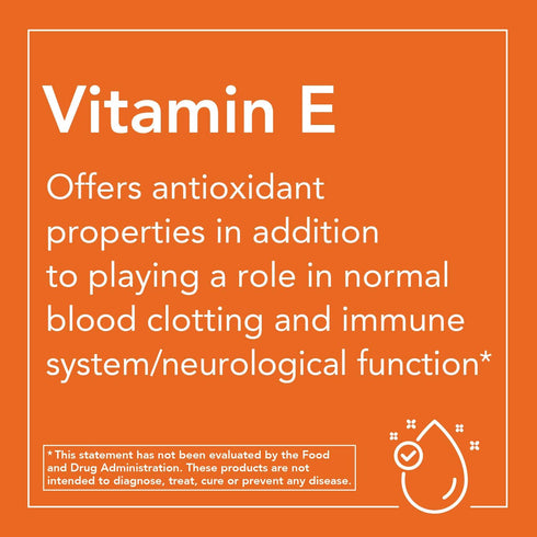 NOW Supplements, Vitamin E-400 IU Mixed Tocopherols, Antioxidant Protection*, 100 Softgels...