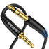 3.5 mm to 6.35 mm Stereo Audio Cable 6.6 Feet, 1/8 to 1/4 TRS Audio Cable with Zinc Alloy and Nylon Braid for Guitar, Laptop, Home Theater Devices...