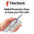 1.25mm LC Fiber Cleaner Pen. 800+ Single Click Fiber Cleaner. LCUPC Optical Connector Cleaner & Endface Cleaning Pen Comes with Damage Protection ...