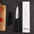 Paring Knife, Classic 4 inch Ceramic Paring Knife with Sheath Cover, Fruit and Vegetable knife,Longer Sharp Rust Proof Stain Resistant...
