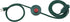 Clear Power 3 Outlet Indoor Extension Cord 16/2 SPT-2 w/Lighted footswitch (9 ft, Green), CP10028...