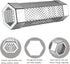 Smoke Tube, Premium 6 inches Stainless Steel Pellet Smoker Tube with Cleaning Brush for All Grill or Smoker, Hot or Cold Smoking...