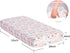 Crib Sheets Girl 2 Pack Set, 2 Pack Toddler Bed Sheets Set, Floral Print Fitted Crib Sheet for Standard Crib & Toddler Mattress, Size 28 x 52 inch...