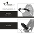 StrollAir Universal Handle Sleeve Cover, Grip Bar, Replacement, BOB, Bugaboo, Baby Jogger, Uppa Baby, Bumbleride, Black, 12"...