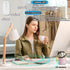 Bluetooth Keyboard and Mouse Combo,Ultra Slim Rechargeable Portable Wireless Keyboard Mouse Set Compact for Android Windows Tablet Cell Phone iPho...