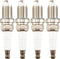 PHILTOP ZFR5F 5165 APP5224 Spark Plugs Replacement for 1992-2011 Civic 1990-2007 Accord 1995-2004 Tacoma 1989-2008 Corolla 1994-2010 Ram 1500 CR-V...