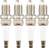 PHILTOP ZFR5F 5165 APP5224 Spark Plugs Replacement for 1992-2011 Civic 1990-2007 Accord 1995-2004 Tacoma 1989-2008 Corolla 1994-2010 Ram 1500 CR-V...