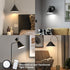 Black Battery Light Bulb, Battery Operated Puck Lights with Remote, AA Battery powered E26 Bulb with Memory Function, dimmable cordless light bulb...