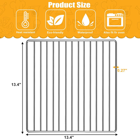 Air Fryer Rack for Ninja Foodi 8 in 1 SP101 Digital Air Fryer Countertop Oven, 13.4''*13.4'' Stainless Steel Air Fryer Accessories Roasting Steame...