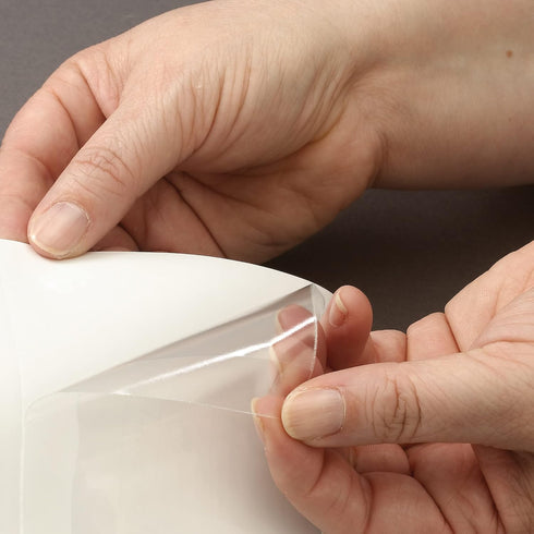 Smead Self-Adhesive Poly Pocket, CD/DVD Size, Resealable Security Flap, Clear, 10 per Pack (68144)...