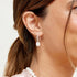 The Pearl Source Real Pearl Dangle Earrings for Women with Genuine AAA Quality White Freshwater Cultured Pearl...