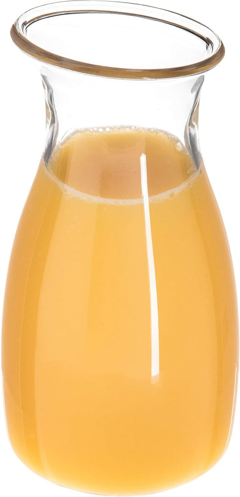 Carlisle FoodService Products 7090007 Cascata Carafe Juice Jar Beverage Decanter Only, Plastic, .25 L, Clear, 1 Count (Pack of 1)...
