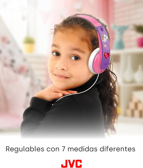JVC HAKD7P Kid's Headphones (Pink)...