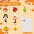 FLYAB 41PCS Thanksgiving Cutouts Classroom Decorations Fall Bulletin Board Decorations for Classroom Pumpkin Leaves Turkey Cutouts Fall Autumn Har...