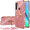 for Moto G Stylus Case (2020) Cute Girls Women Glitter Luxury TPU Slim Silicone Phone Case with Ring Stand Kickstand Case for Motorola G Stylus 20...
