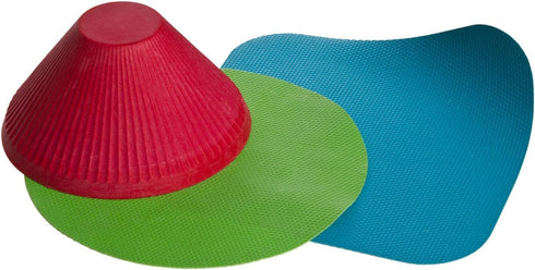 Progressive International Prepworks by Progressive Jar Grips Multi-Purpose Lid Openers, Set of 3...