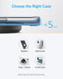 Anker 315 Wireless Charger (Pad), 10W Max Fast Charging - Compatible with iPhone 15/14/13 Series, Samsung S22, AirPods, Samsung Buds, Google Buds,...