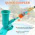 2 Pieces Plastic Garden Hose Connector, Quick Coupler 3/4"GHT Female for Pool Vacuum Jet Underwater Cleaner & Pool Leaf Vacuum...