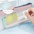 Classycoo Pencil Case 4 Pack Zipper Pencil Pouch, Multifunctional Clear Pen Bag Organizer Stationery Storage Bag for Office Supplies Cosmetics Mak...
