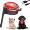 dog collar lights for nighttime clip on, 3 modes Dog Light Rechargeable, 100% Waterproof light for dog collar to see dogs at night. Pet Collr Acce...