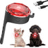 dog collar lights for nighttime clip on, 3 modes Dog Light Rechargeable, 100% Waterproof light for dog collar to see dogs at night. Pet Collr Acce...