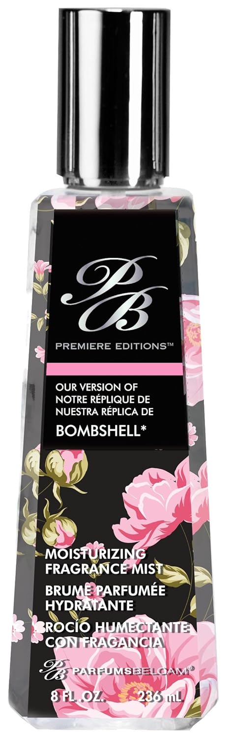 PB ParfumsBelcam Bath Therapy Premiere Edition Version of Moisturizing Mist, Bombshell, 8 Fluid Ounce...