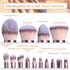 BS-MALL Makeup Brushes Stand Up Premium Synthetic Foundation Powder Concealers Eye Shadows (14rose)...