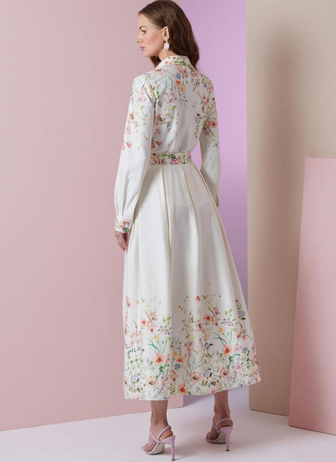 Vogue Misses' Two-Piece Dress Sewing Pattern Packet, Design Code V2007, Sizes 8-10-12-14-16, Multicolor...