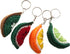 Crochet Plush Keychain - Strawberry, Cherry, Watermelon, Kiwi, Orange, Lime - Handmade Keychain Accessory Amigurumi...