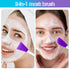 Silicone Face Mask Applicator, 4 PCS Double-End Mask Brushes for Facial Mud Mixing Spatula Soft Makeup Beauty Brush Tools for Apply Skincare Cream...