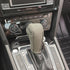 Gear Shift Knob Cover PU Leather Car Stick Shift Knob Cover, Manual/Automatic Automotive Gear Handle Shifter Knob Rod Dust Cover Waterproof and Br...