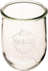 Weck Tulip Jar - Sour Dough Starter Jars for Sourdough - 1 x WECK 745 Large Clear Jar with Wide Mouth - 1 Liter Includes Glass Lid, rubber seal an...
